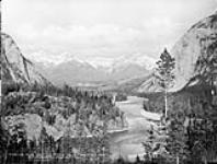 Lower Bow Valley from Canadian Pacific Hotel ca. 1900-1925