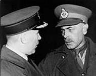 General A.G.L. McNaughton with A/V/M Earle Godfrey, R.C.A.F 1942