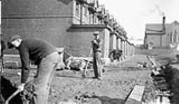 (Relief Projects - No. 1 ). Halifax Citadel Churchfields - grading new entrance 25 Apr. 1935.