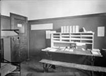 (Relief Projects - No. 28). The time keepers room Jan. 1933
