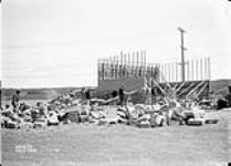 (Relief Projects - No. 37). New garage at RMC May 1934