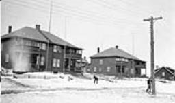 (Relief Projects - No. 35). Railway company houses in Nakina, Ont Apr. 1933