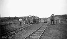 (Relief Projects - No. 91). Railroad gravel cut Oct. 1935