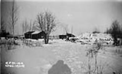 (Relief Projects - No. 91). Camp administration buildings Dec. 1934