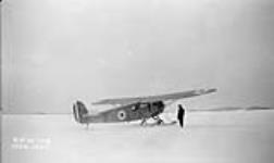 (Relief Projects - No. 90). [The first plane to land on skis is a Fairchild 71] Feb. 1935