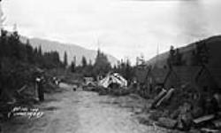 (Relief Projects - No. 101). Construction and grading at camp 503 June 1934