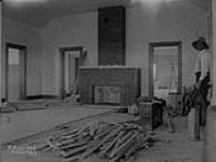 (Relief Projects - No. 110). Lounge of the Officers' Mess May 1936