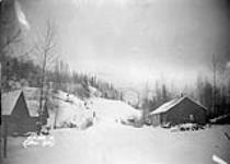 (Relief Projects - No. 128). Dead Man Creek-Kamloops. Camp 303 Jan. 1934