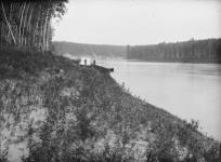 View of Loon River [graphic material] 1889