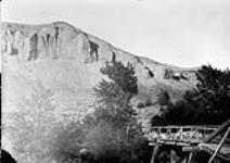 Drift Bluff at mouth of Bonaparte River, B.C Aug. 3, 1890
