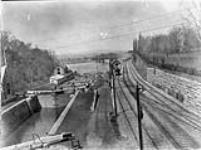 View of Rideau Locks from Wellington Street 1907