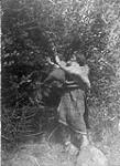 A Clayoquot berry picker. [The Clayquot is a Central Nootka tribe of British Columbia] 1916