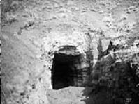 Tunnel on small coal seam branch, Eagle Creek, Sask 1908