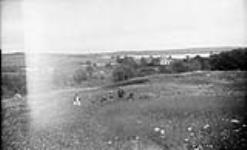 Porters Lake looking East from the English Church 1891