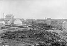 New Egerton Gold Mining Co., stamp mill and engine house looking East, Fifteen Mile Stream, Halifax, Co., N.S 1897