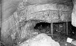 Serpent lead on saddle of Anticline Lonquoy? Gold Mine, Moose River, N.S 1897