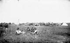Halfbreed [Métis] traders camp on the Plains, 1879 1879.