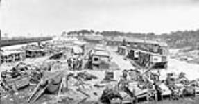 Canadian Hospital at Etaples [France] bombed by German airmen 1914-1919