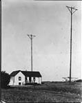 C.F.R.B. Station, Toronto. Transmitter location and masts at Aurora, Ont