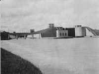 Welland Ship Canal. Lower entrance Lock No. 1, looking S.W 2nd July, 1929