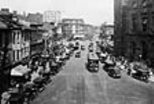 View of York Street, looking west from James Street 1927