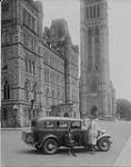 Trans-Canada Tour, car loaned by Willy's Overland Sales Co. Ltd., Ottawa, Ont., 1932
