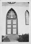 Carved doors Roman Catholic Church [Fort] God Hope [N.W.T.] [1927]