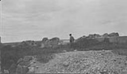 His Excellency Earl Grey reflecting on the ruins of Fort Prince of Wales, Man 1910