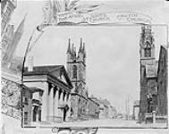 York Theatre, St. John's Church, & Calvin Church ca. 1900-1925