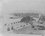 English Bay showing Englesea Lodge and Sylvia Court ca. 1900-1925