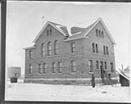 Court House, [under construction] Red Deer, Alta 1905