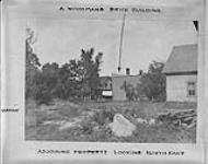 "Wolfville Site" of Nova Scotia Post Office, [showing] adjoining property looking North East Aug. 12th, 1910
