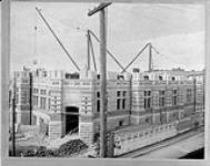 Post Office [under construction], View from Corner Government and Humboldt Streets, Victoria, B.C 1898