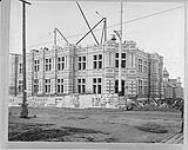 Post Office [under construction], Corner of Government and Courtney Street, Victoria, B.C 1898
