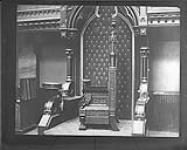 (Parliament Buildings, Ottawa, Ontario.) Speakers Chair, House of Commons 1909