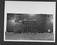Front view of transmitter before installation, C.F.R.B., Toronto, Ont