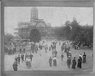 Lighting Tower and Crystal Palace, Canadian National Exhibition, Toronto, Ontario about 1895