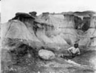Weathered rocks of Belly River Series, Ross Couleé, Cypress Hills, [Alta.] 1884