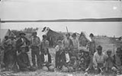 Indians on the Northwest side of Lake Mistassini 1884
