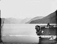 Snowy Mountain above head of Klunkwoi Bay, from point on North Shore of Logan Inlet. [Queen Charlotte Islands, B.C.] July 7th, 1878