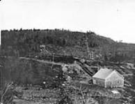 Power station showing Penstock and 44" steel flume Doliver Mountain Mine, N.S n.d.