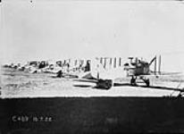 D.H. 4 aircraft [including G-CYEC, G-CYCW and G-CYDM] of the Canadian Air Board, High River, Alta., 10 July 1922 July 10, 1922.