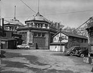 Exterior of old Substation, Canadian National Exhibition, Toronto, Ontario Spring of 1944