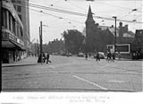 Yonge and College Streets, looking east, [Toronto, Ontario] Oct. 16, 1944