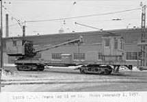 Toronto Transportation Commission Crane Car R1 or R2. Feb 1, 1957 1 February 1957.
