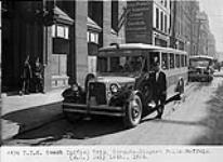 T.T.C. Coach. Initial trip, Toronto - Niagara Falls - Buffalo July 14th 1926 14 July 1926