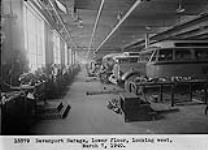 Davenport Garage, lower floor, looking west [Toronto, Ont.] Mar. 7, 1940 7 March 1940.