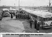 Gray Coach Lines Service from Camp Borden, [Ont.] April 4, 1941 4 April 1941.