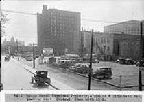 Motor Coach Terminal Property, Edward & Elizabeth Streets looking East [Toronto, Ont.] June 10th 1931