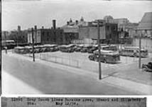Gray Coach Lines Parking Area. Edward & Elizabeth Streets. [Toronto, Ont.] May 12, 1934
